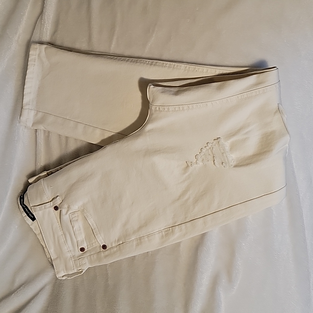 Volcom Brand Jeans Girlfriend Ankle Fit